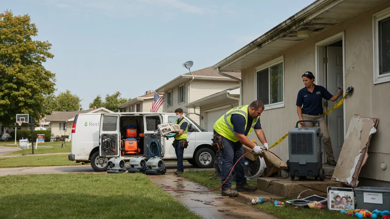 Water Damage Restoration in Preston, IA near me
